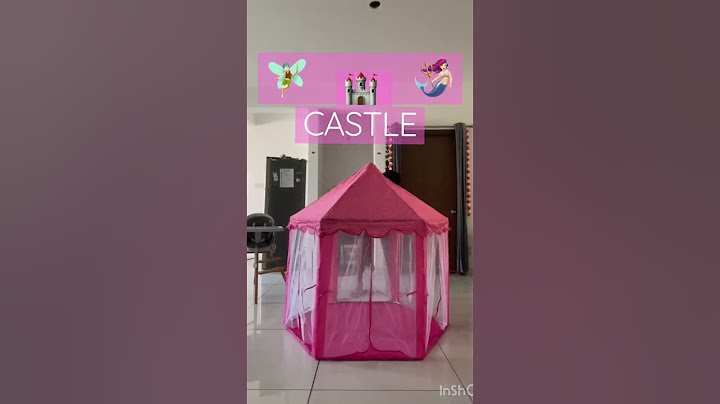 Kids play tent house ⛺️ | Babies and kids love this #shorts #shortsfeed | https://amzn.to/3P9Qhap
