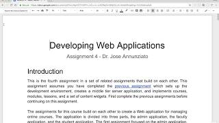 M4L2 1 Assignment 4 overview