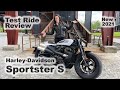 Harley-Davidson Sportster S 2021 - Test Ride Review with Sound Check