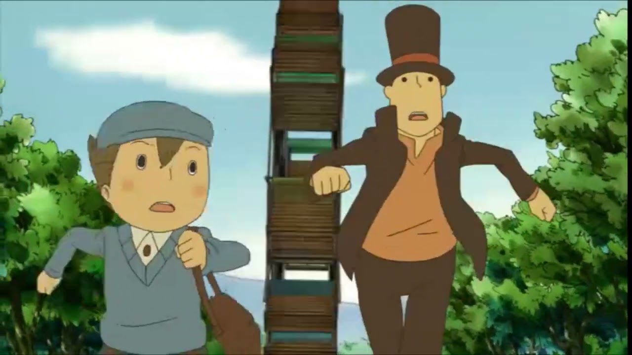 Professor Layton and the Curious Village All HD Cutscenes