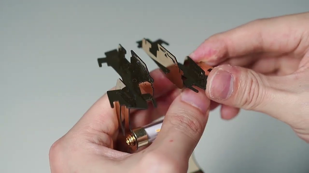 FUNPOLA LED 3D Puzzle Burj Al Arab Model Assembly Instruction Video