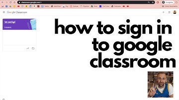 How to Sign in to Google Classroom