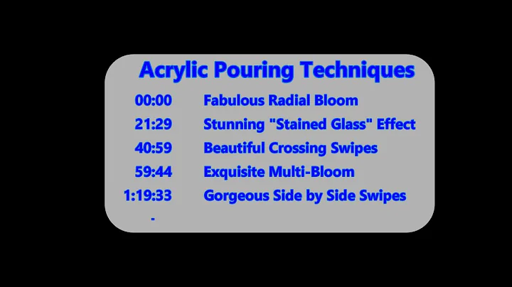 #483 My Most Popular Videos!  Five Acrylic Pouring...