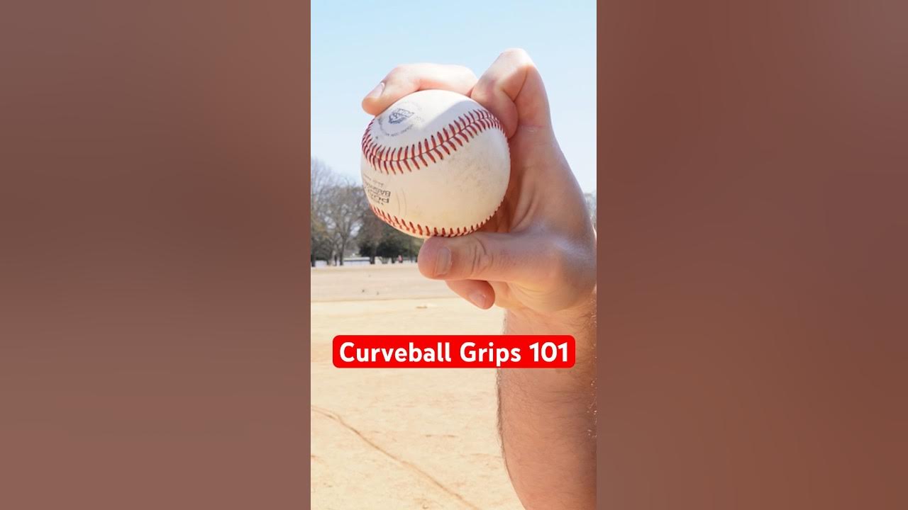 Learning to throw a curveball? Start with this grip. Learning to throw a curveball? Start with this grip.