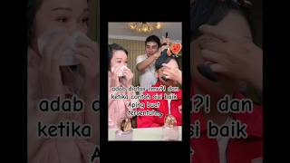 Salah satu contoh Aping anak baik tau adab dan cara  menghargai🥰 #aprilda7 #videoshort #education