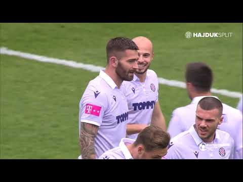 15’ GOL! (Livaja) | Lokomotiva - Hajduk 0:1