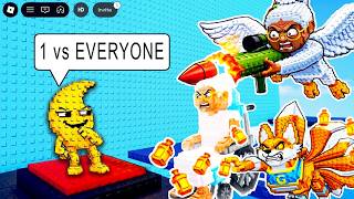 1 vs EVERYONE❗Rip My Granny Roblox Funny Moments | Slap Tower [PART 2] screenshot 3