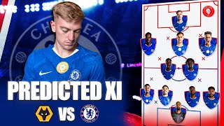 Liam Delap RETURNS to SAVE Chelsea Attack! || Wolves vs Chelsea Predicted XI + Preview