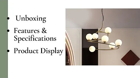 Smartway Lighting | Enthral Gold LED Chandelier, App Control, Voice Assist (Google, Alexa), 3-Color