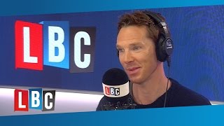 Benedict Cumberbatch "I Stand By My Refugee Comments" - LBC