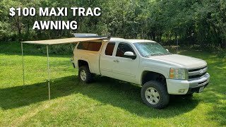 $100 Maxi Trac Overland Awning From NAPA Unboxing/Install/Setup