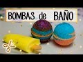 BOMBAS DE BAÑO DIY - Unicornio, galaxia y sorbete de limón - TRUCOS Y ERRORES - ¿Merecen la pena?