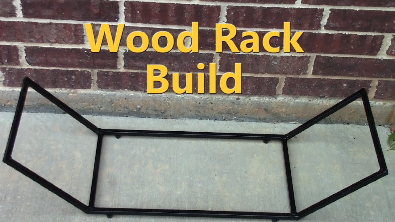 Wood Rack Welding Project - YouTube