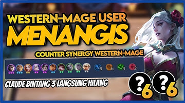 COUNTER 6 MAGE 6 WESTERN DESERT MAGIC CHESS MOBILE LEGENDS
