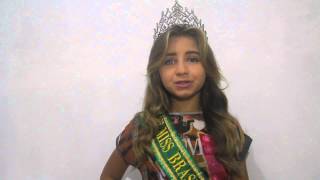 Ana Clara Ferrares Convida Para O Mini Miss Alagoas 2014
