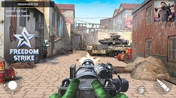 Freedom Strike : Shooting Games - Gameplay Walkthrough