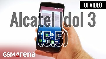 Alcatel Idol 3 (5.5) user interface