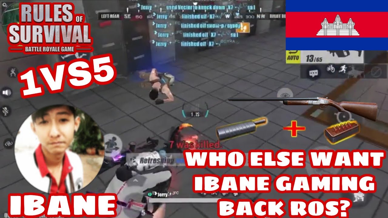 🔥Who Else Want iBane Gaming Back ROS?🔥/Rules Of Survival/14K Gaming