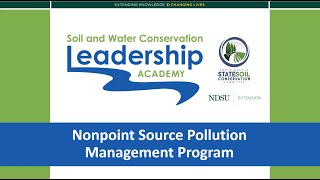 Nonpoint Source Pollution Management Program