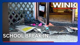 Fort Myers pre-school students return to school after a break-in left extensive damage