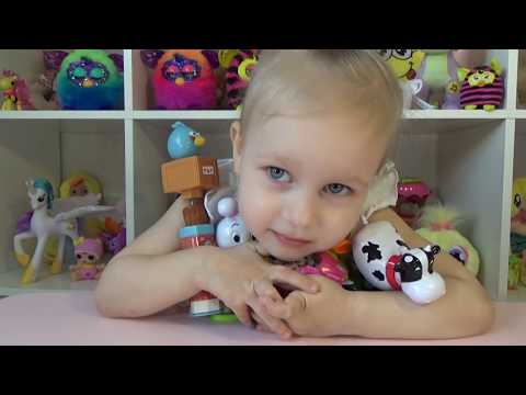Прикольные игрушки со звуком Барби и Злые Птички Fun toy with sound Barbie and Angry birds