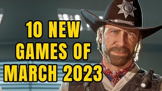 10 NEW Games Releasing In March 2023 [PS5, Xbox Series X | S, PC]