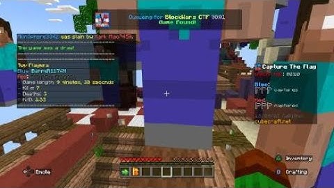 Minecraft Capture The Flag (Cubecraft Games)  All Wins