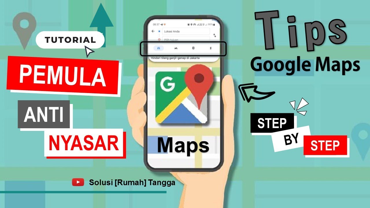 Cara Menggunakan GOOGLE MAPS yang BENAR