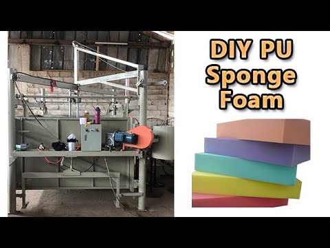 Manufacturing Process Of Polyurethane PU Sponge Foam