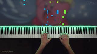 KIRBY MUSIC but it sounds RUSSIAN (Piano Cover) feat. LyricWulf & SMB [Advanced]