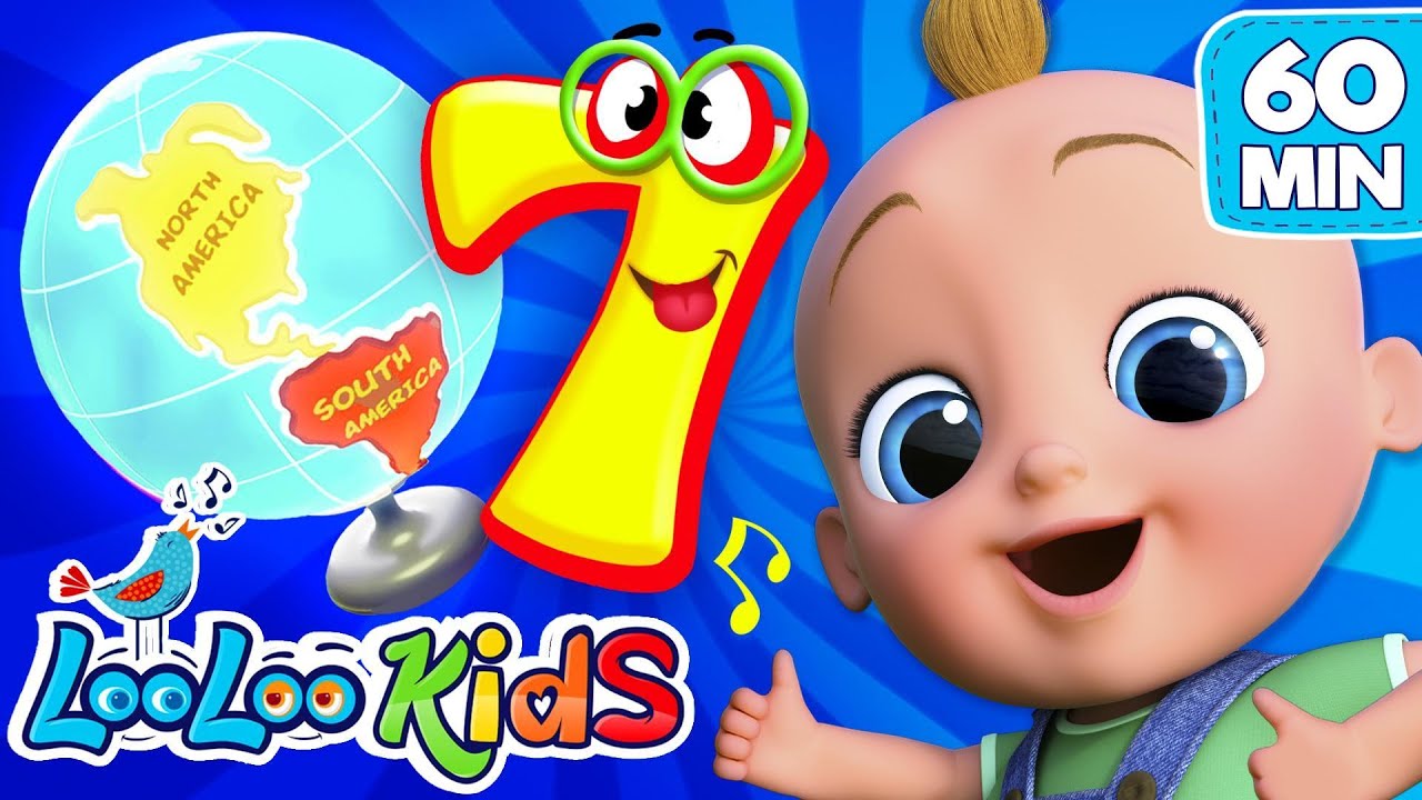 One Hour Of Seven Continents Songs For Kids By LooLoo Kids Explore One hour of seven continents songs for kids by looloo kids explore