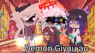 ||Demon Giyuu Au|| FT.Douma, shinobu and Giyuu -- ||شخصية غيو الشيطان||