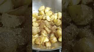 Garlic Baby Potato|Garlic Potatoes|Crispy Baby Potato recipe|shortsshortvideo