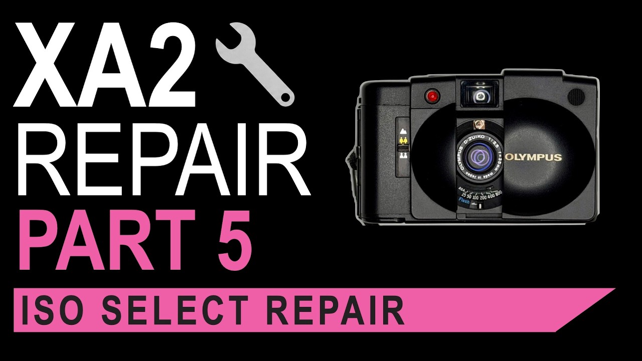 Olympus XA2 Repair Series – Part 5 – ISO Select Fix - YouTube