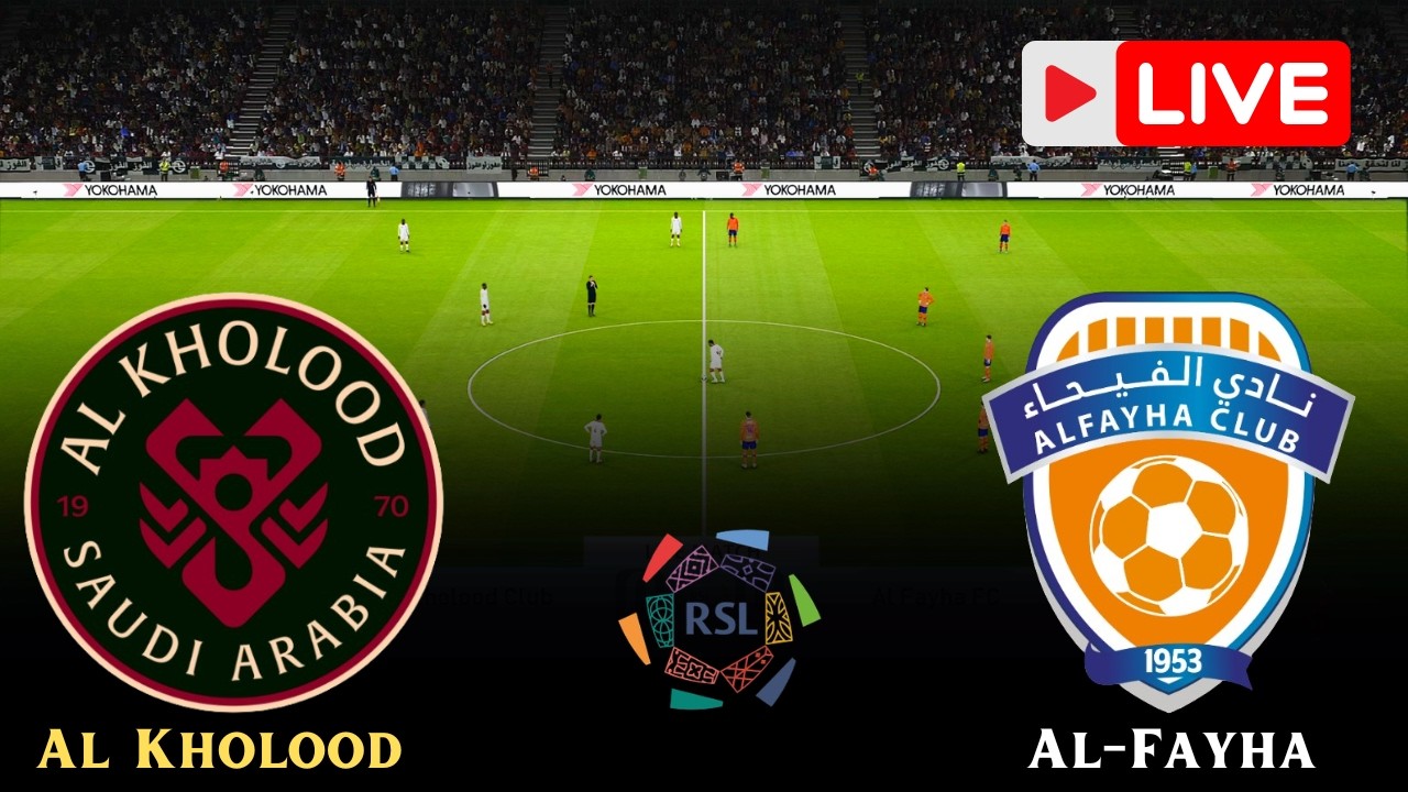 🔴 LIVE: Al Kholood vs Al-Fayha | Saudi Pro League | eFootball PES 2021 Gameplay Simulation ⚽🔥