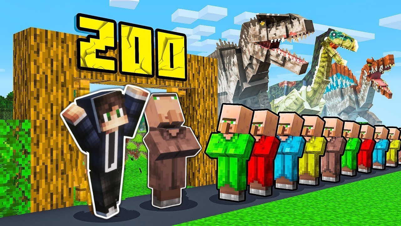 Rage i Kovalski su Otvorili PARK DINOSAURUSA u Minecraftu! 🦖