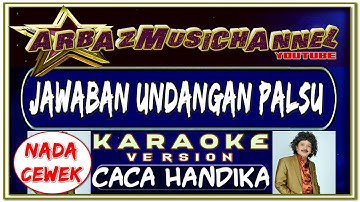 Karaoke Dangdut - (Jawaban) UNDANGAN PALSU - Caca Handika / Conny Nurlita