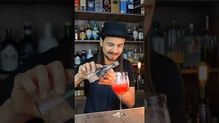 'BARTENDER makes a BITTER CUP.' Always remember to drink responsibly. #campari #nicolassaya