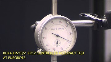 KUKA KR210 2 KRC2 CONTROLLER ACCURACY TEST AT EUROBOTS