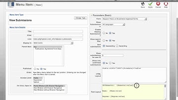 RSForm Submission View