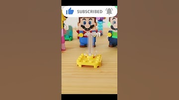 Lego  Mario character speed build #shorts