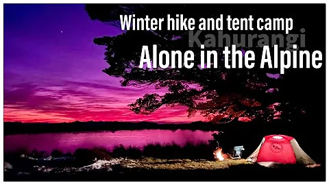 Solo Winter Camp - Alone in the Wilderness - Amazi...