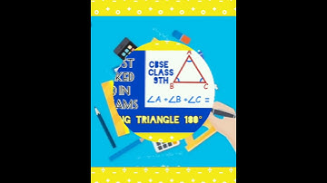 Angle Sum Property Of A Triangle| Class IX| Proved In 1 Minutes| Ch-7 Triangles NCERT Class IX
