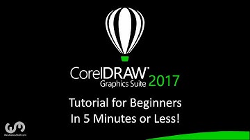 Coreldraw Tutorial For Beginners in 5 minutes or less!