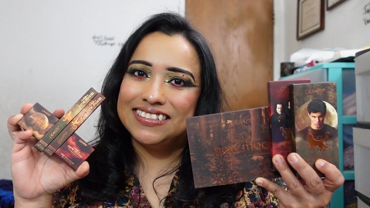Colourpop X Twilight New Moon Collection Review and Swatches