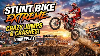 Stunt Bike Extreme Gameplay Walkthrough | Max Graphics (Android/iOS) screenshot 4