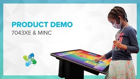 43XE with the Mini Convertible Stand in the Classroom | Clear Touch