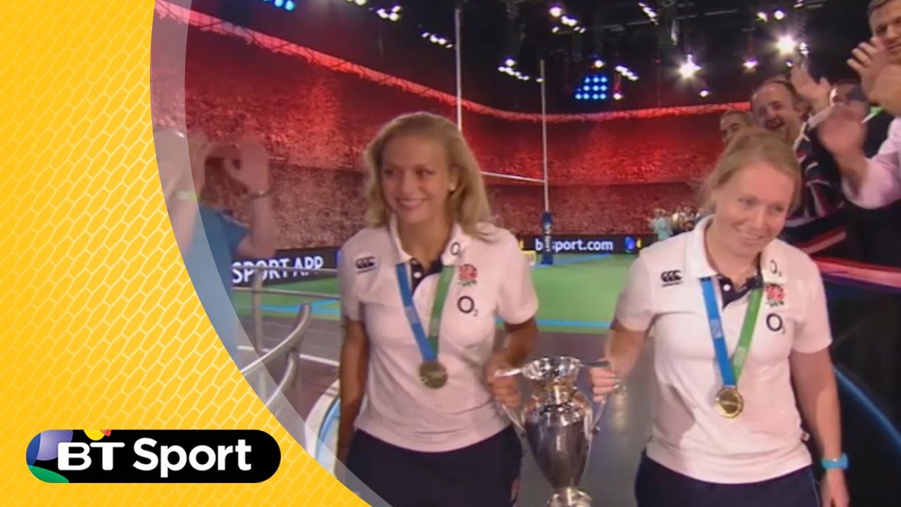 Kay Wilson Rugby World cup winners La Toya Mason & Kay Wilson | Rugby Tonight - YouTube