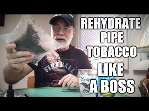 Rehydrating your pipe tobacco like a boss