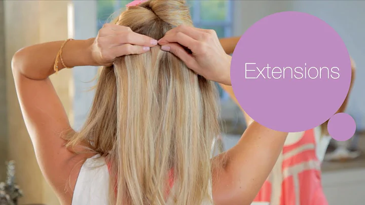 How to Put in Hair Extensions - ModernMom Makeover